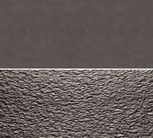 Flächenansicht des Dekors / Detailansicht der Oberflächenprägung