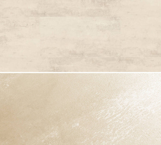 Flächenansicht des Dekors / Detailansicht der Oberflächenprägung